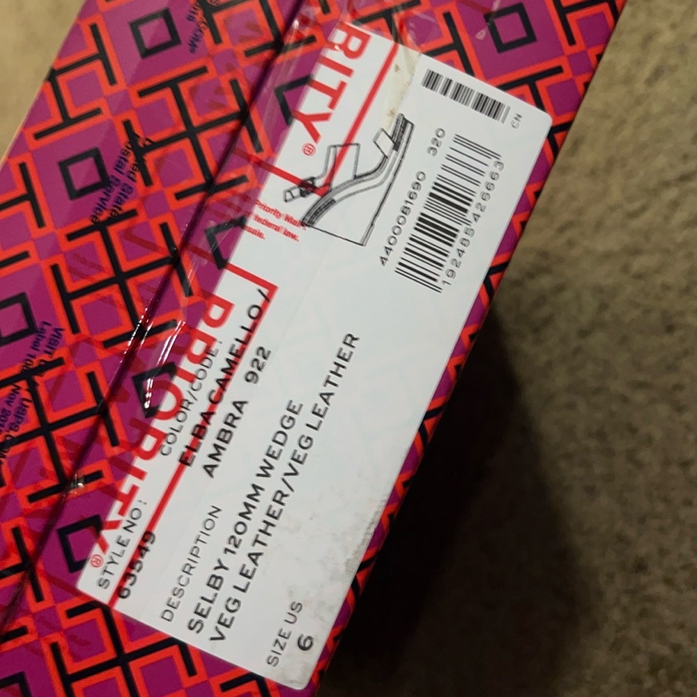 Tory Burch Wedges - Red and Purple
